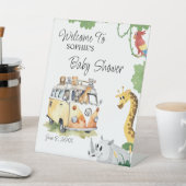 ワイルドホイールサファリアニマルカンパーヴァンウェルカム 台座サイン (インサイチュ)