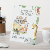 ワイルドホイールサファリ動物キャンパーファンカスタマイズ 台座サイン (インサイチュ)