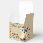 ワイルドホイールサファリ動物キャンパーヴァンベビーシャワー フェイバーボックス (オープン)