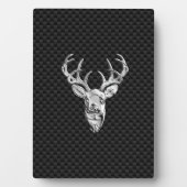 ワイルドホワイトテールディアオンカーボンファイバースタイルプリント フォトプラーク (正面)