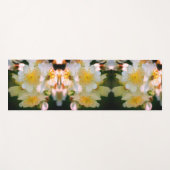 ワイルドホワイトラブリングバラクローズアップ ヨガマット (正面(横))