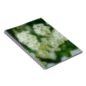 ワイルドホワイトラブリングバラフラワー自然 ノートブック (右側)