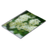 ワイルドホワイトラブリングバラフラワー自然 ノートブック (左側)