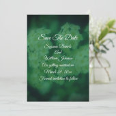 ワイルドホワイトローズフローラ結婚ズ セーブザデート (スタンド正面)