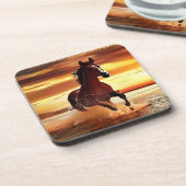 ワイルドホースがサーフを駆け抜ける コースター (左側)