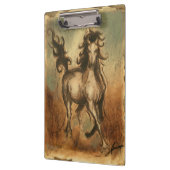 ワイルドホースと暖かい色 クリップボード (左)