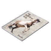 ワイルドホースのノート ノートブック (左側)