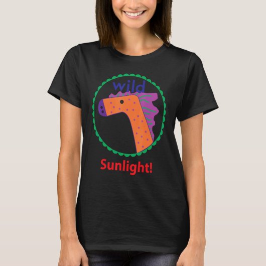 ワイルドホースアート 日の光 Tシャツ (正面)