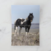 ワイルドホースグリーティングカード – ガドリエルとその家族 カード (内部)