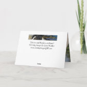 ワイルドホースグリーティングカード – Electra & Pandora カード (裏面)