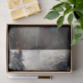 ワイルドホースコラージュ4デクページ紙 薄葉紙 (ギフト)