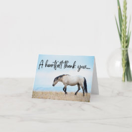 ワイルドホースサンキュー サンキューカード