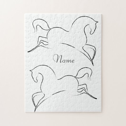 ワイルドホースサンダー_コーブ ジグソーパズル (縦)