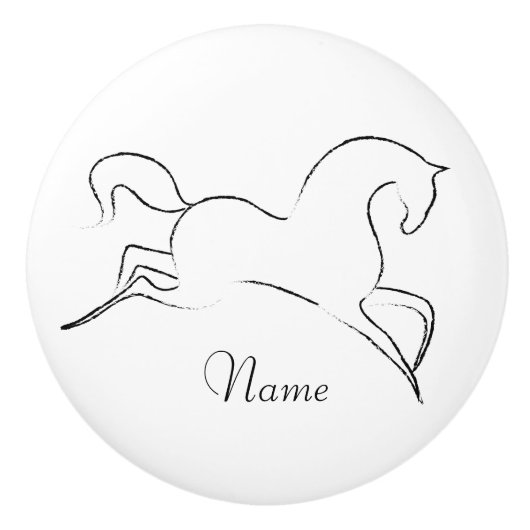 ワイルドホースサンダー_コーブ セラミックノブ (正面)