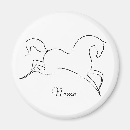 ワイルドホースサンダー_コーブ マグネット (正面)