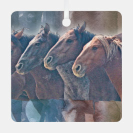 ワイルドホーススタンピードオーナメント メタルオーナメント