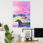 ワイルドホーススピリッツ我々は土地のポスター ポスター (ホームオフィス)