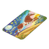 ワイルドホースヒルフォークアートマグネットスーザンブラック マグネット (左側)