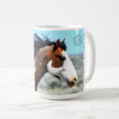 ワイルドホースピカソソンウエスタンコーヒーマグカップ コーヒーマグカップ (正面右)