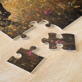 ワイルドホースブラックスタリオンムスタン ジグソーパズル (側面)