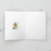 ワイルドホースマスタンググリーティング空白のカード(内部) カード (内部)