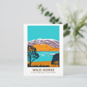 ワイルドホース州レクリエーションエリアネバダヴィンテージ ポストカード (スタンド正面)