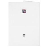 ワイルドホース誕生日カード (裏面)