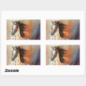 ワイルドホース2ステッカー 長方形シール (シート)