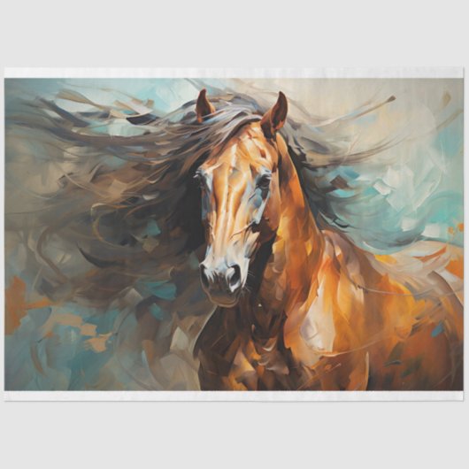 ワイルドホース3デクページ紙 薄葉紙 (正面)