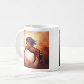 ワイルドホース コーヒーマグカップ (正面左)