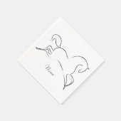 ワイルドホース サンダーコーブ スタンダードカクテルナプキン (角)