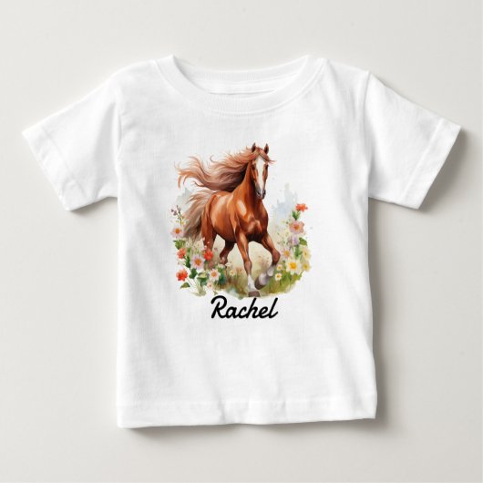 ワイルドホース セレル ベビーTシャツ (正面)