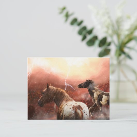 ワイルドホース デザートストーム ポストカード (スタンド正面)