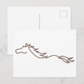 ワイルドホース ポストカード (正面/裏面)