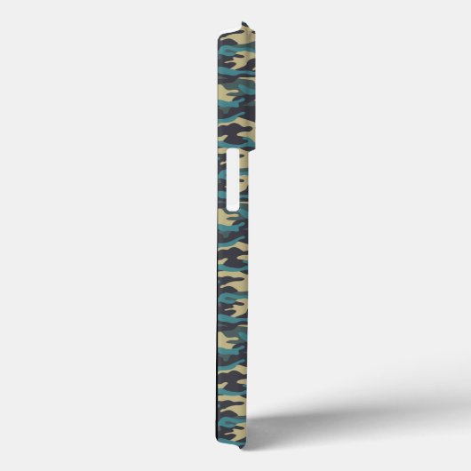 ワイルドボアと迷彩柄 Case-Mate iPhoneケース (裏面 / 右)