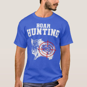ワイルドボア狩りラゾバックワイルドボーハンターワイルド Tシャツ
