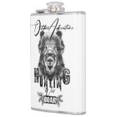 ワイルドボア狩り、屋外アドベンチャーコーヒーマグ フラスク (左)