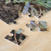 ワイルドボブキャット子猫 ジグソーパズル (側面)
