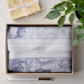 ワイルドボーファミリースケッチブルー 薄葉紙 (ギフト)