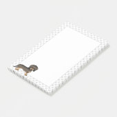 ワイルドボーワイヤードダシュント漫画の犬と歩き ポストイット (アングル)