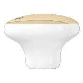 ワイルドボー日本のル（美術）（河野楳嶺） セラミックノブ (側面)