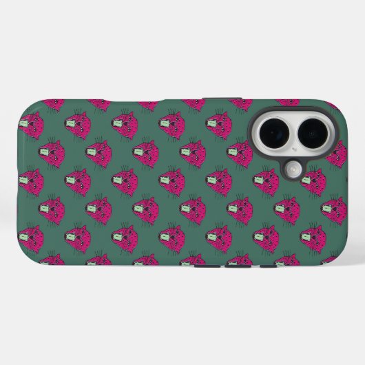 ワイルドポップ Case-Mate iPhoneケース (裏面 (横))