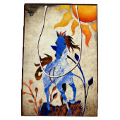 ワイルドポニーとサンホース ミディアムペーパーバッグ (裏面)