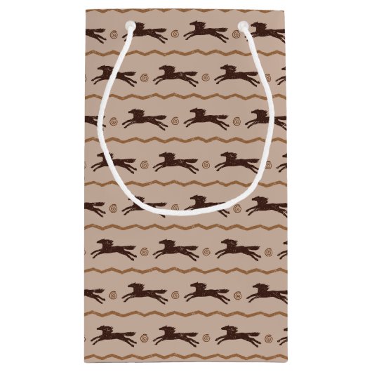 ワイルドポニーギャロピンホースオンタン スモールペーパーバッグ (裏面)