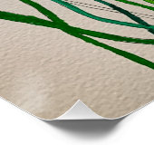 ワイルドポピープリント ポスター (コーナー)