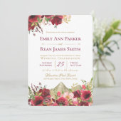 ワイルドマウンテンブルゴーニュバラ 招待状 (スタンド正面)