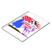 ワイルドマウンテンホースギャロッピング ノートブック (左側)