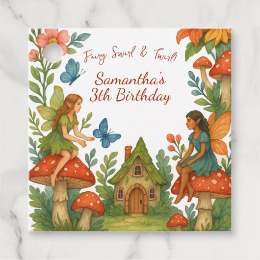 ワイルドマジカルフェアリーガーデンバースデーパーティー –  フェイバータグ (正面)