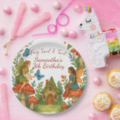 ワイルドマジカルフェアリーガーデンバースデーパーティー – ペーパープレート (パーティー)