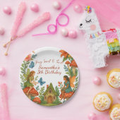 ワイルドマジカルフェアリーガーデンバースデーパーティー –  ペーパープレート (パーティー)